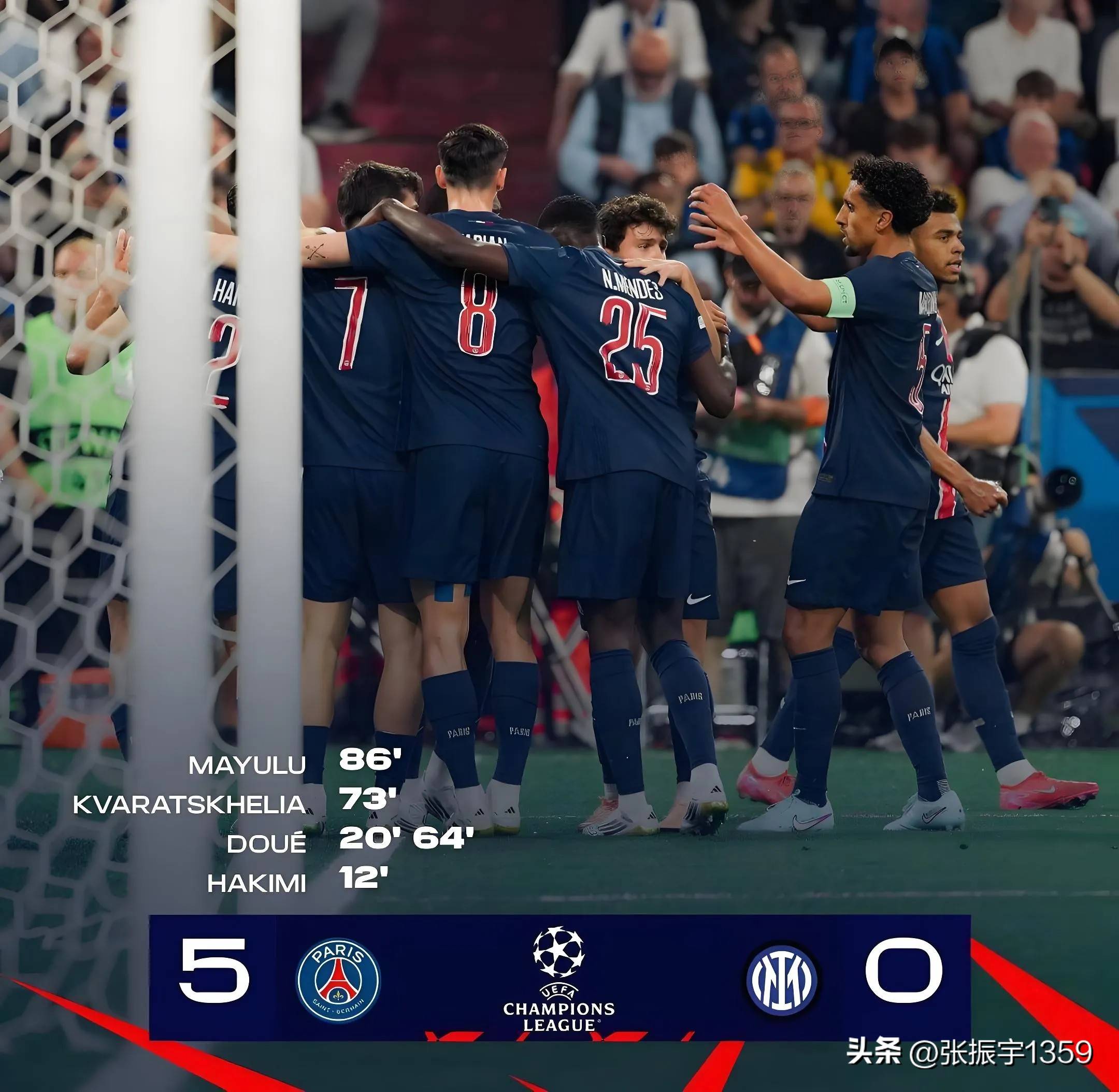 空门不得分！巴黎圣日耳曼角逐中失利